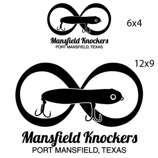 Mansfield Knockers Vinyl Decal