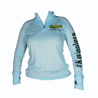 CLOSET CLEANOUT - KWigglers Women's Performance 1/4 Zip Fishing Shirt