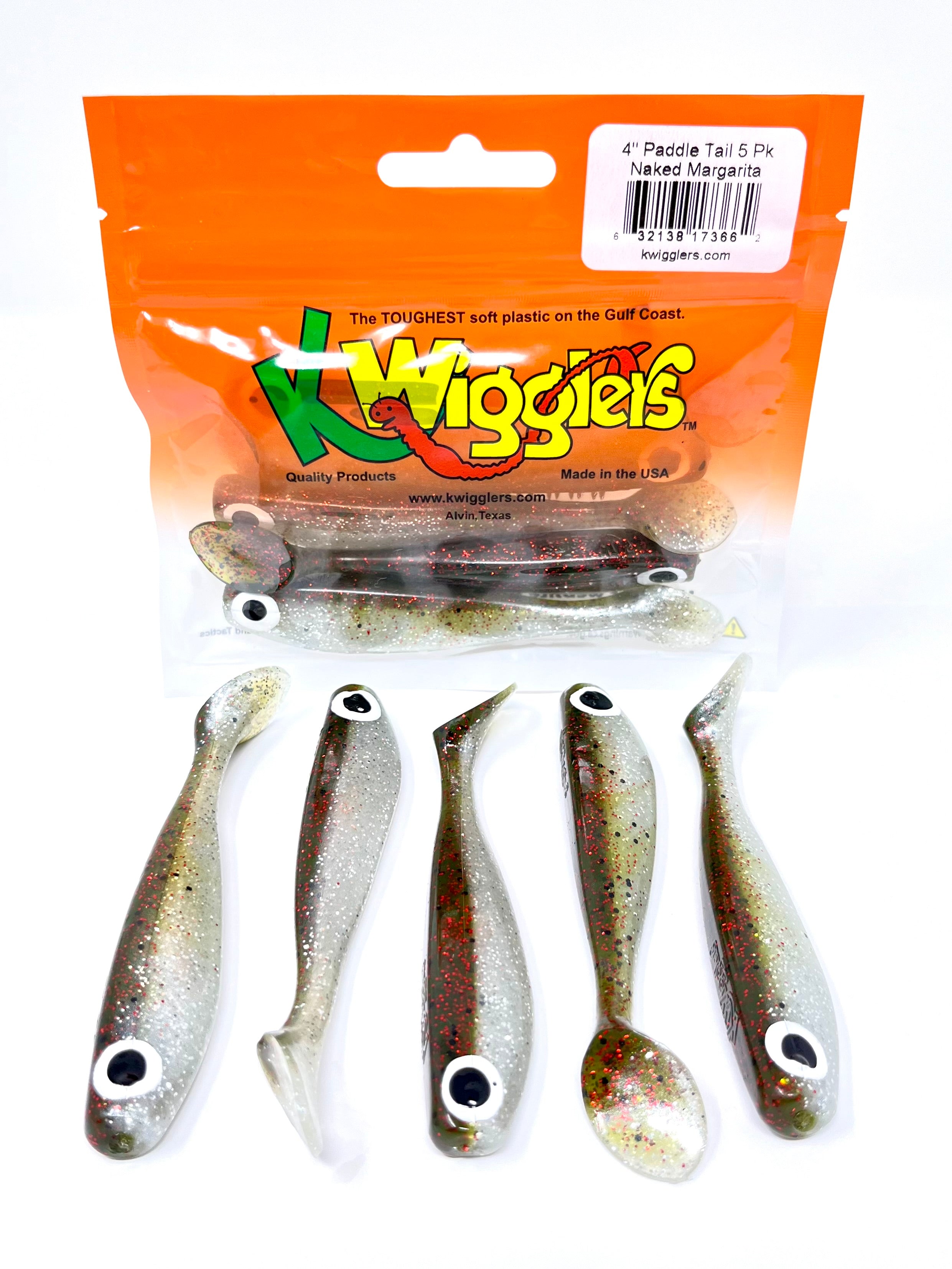 4 Inch Paddle Tail – KWigglers