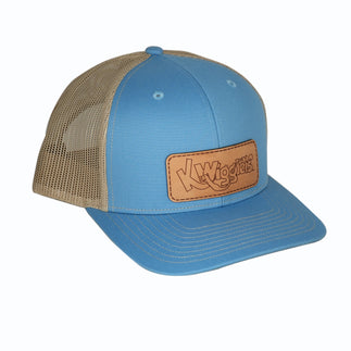 KWigglers Leather Patch Hat